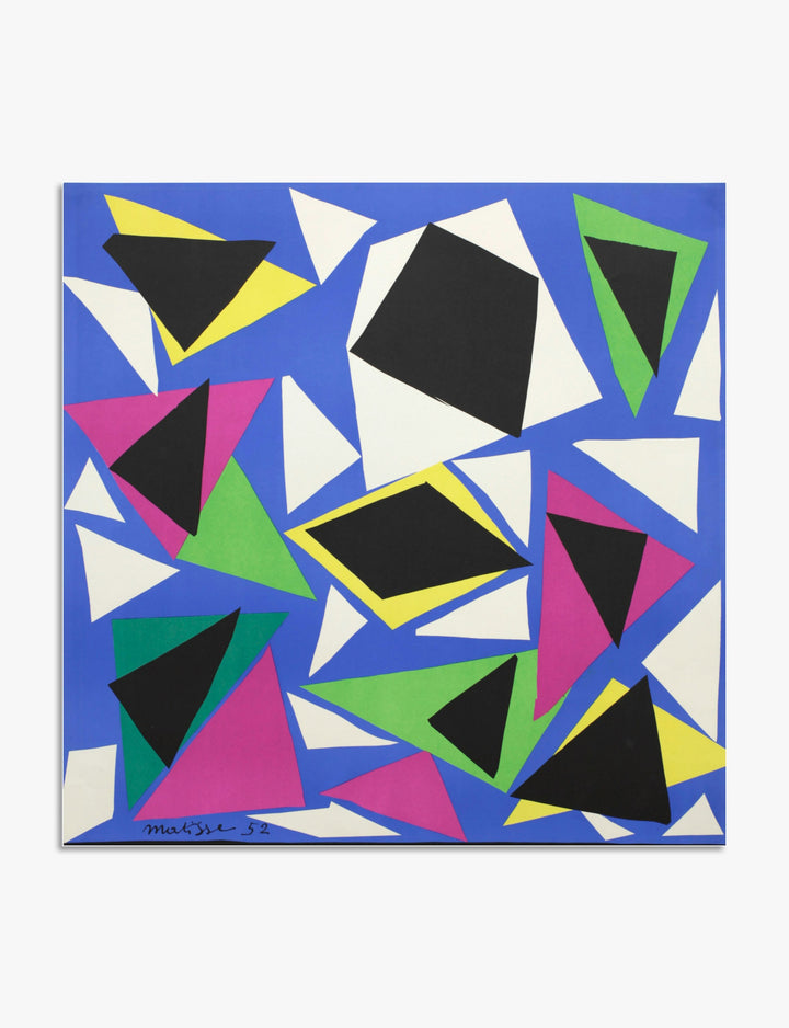 Gouaches Decoupees by Henri Matisse Art Print Unframed