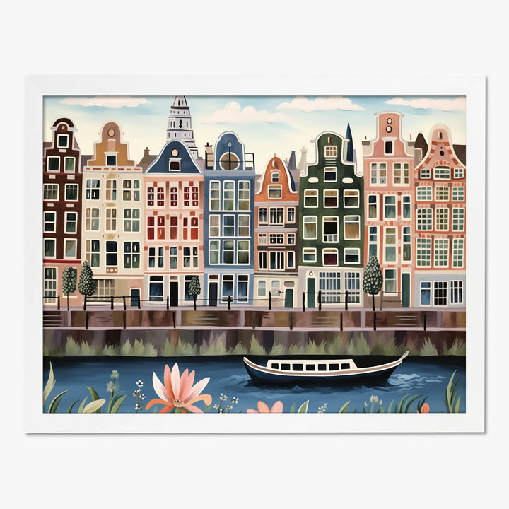 Whimsical Cityscape Art Prints