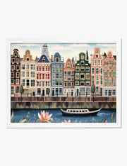 Whimsical Canal Art Prints