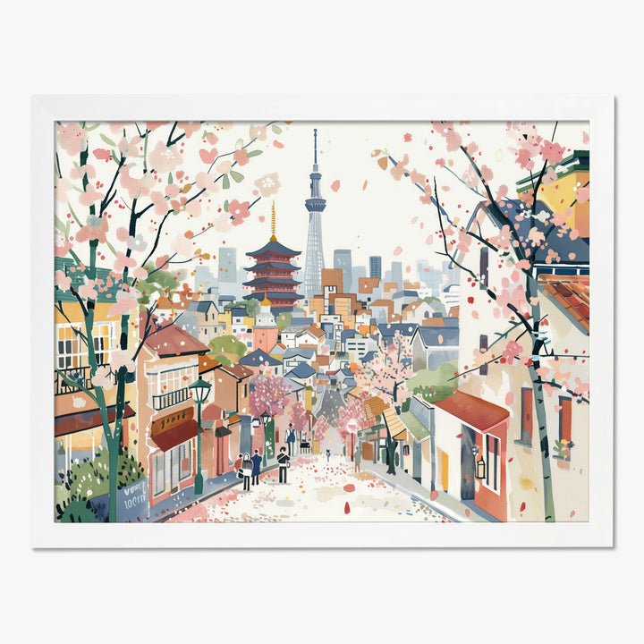 Láminas de paisajes de Hokusai