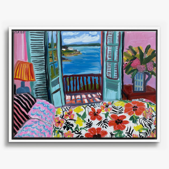 Toiles au-dessus du lit