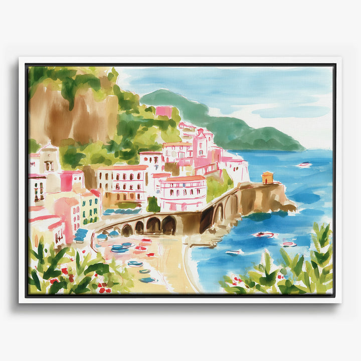 Amalfi Coast Canvas Prints