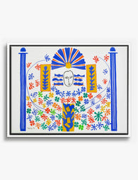 Apollo Cut Outs by Matisse Canvas Print White