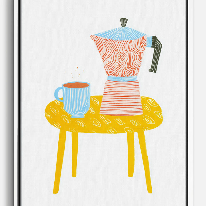 Lienzos de utensilios de cocina