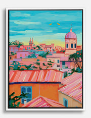 Rome Impressionism Canvas Prints