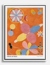 Hilma Af Klint, The Ten Largest Canvas Print White