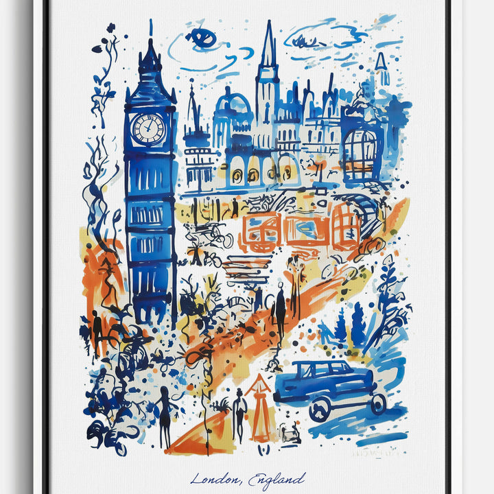 England Canvas Prints
