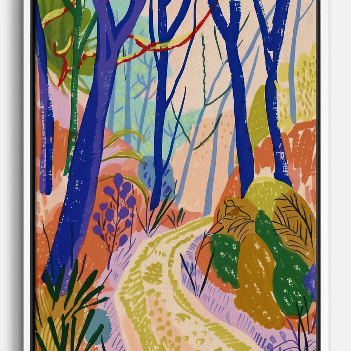 Chemins Tableaux sur toile