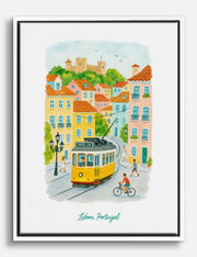 Straßenbahn Leinwandbilder