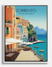 Italienische Vintage-Leinwandbilder