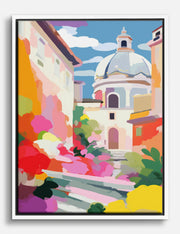 Rome Impressionism Canvas Prints