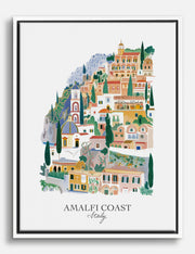 Amalfi Coast Canvas Prints