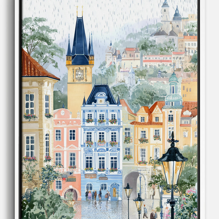 Regen Leinwandbilder