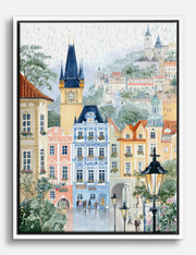 Regen Leinwandbilder