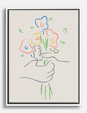 Lienzos de líneas minimalistas