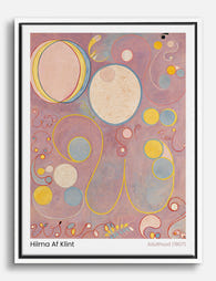 Hilma Af Klint – The Ten Largest No. 8 Canvas Print - White