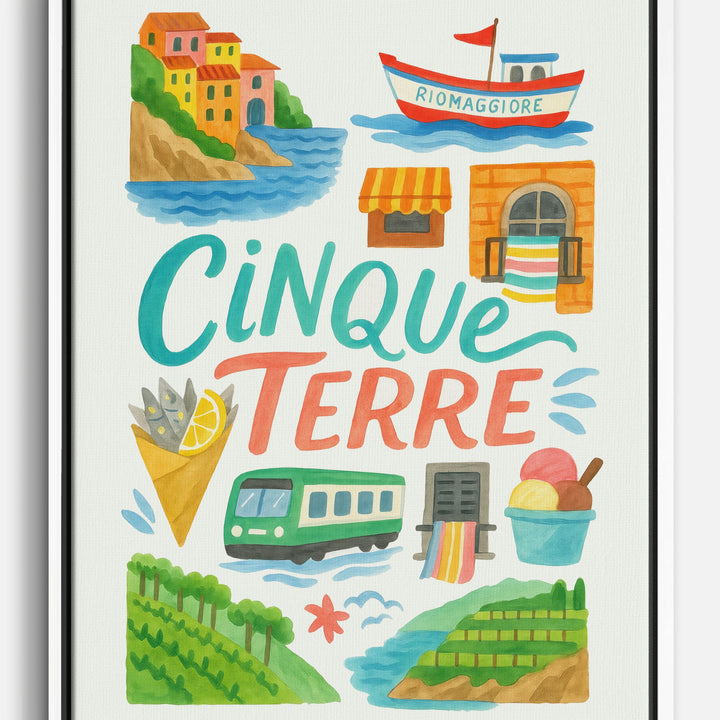 Cinque Terre Canvas Prints