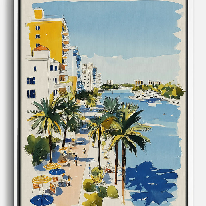 Seaside Canvas Prints