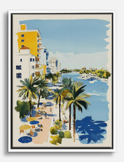 Seaside Canvas Prints