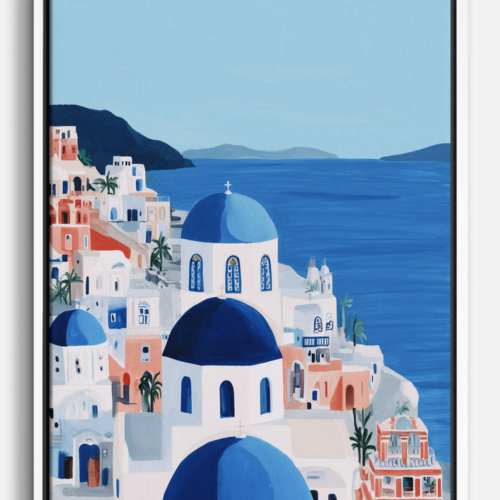 Santorini Canvas Prints