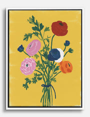 Lienzos de ramos de flores