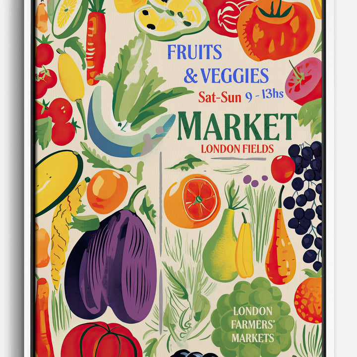 Market Canvas Prints