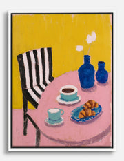 Lienzos de croissants