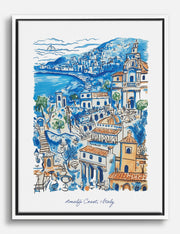Amalfi Coast Canvas Prints