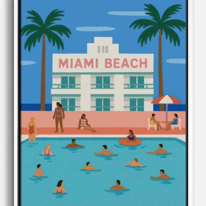 Palm Trees Canvas Prints