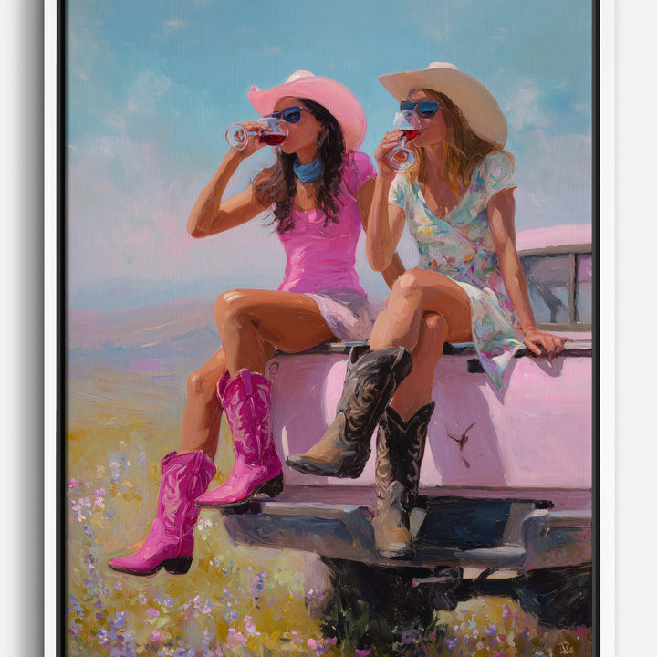 Western- und Cowboy-Leinwandbilder