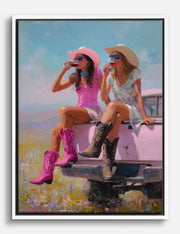 Western & Cowboy Canvas Prints