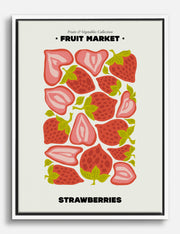 Strawberries Canvas Prints