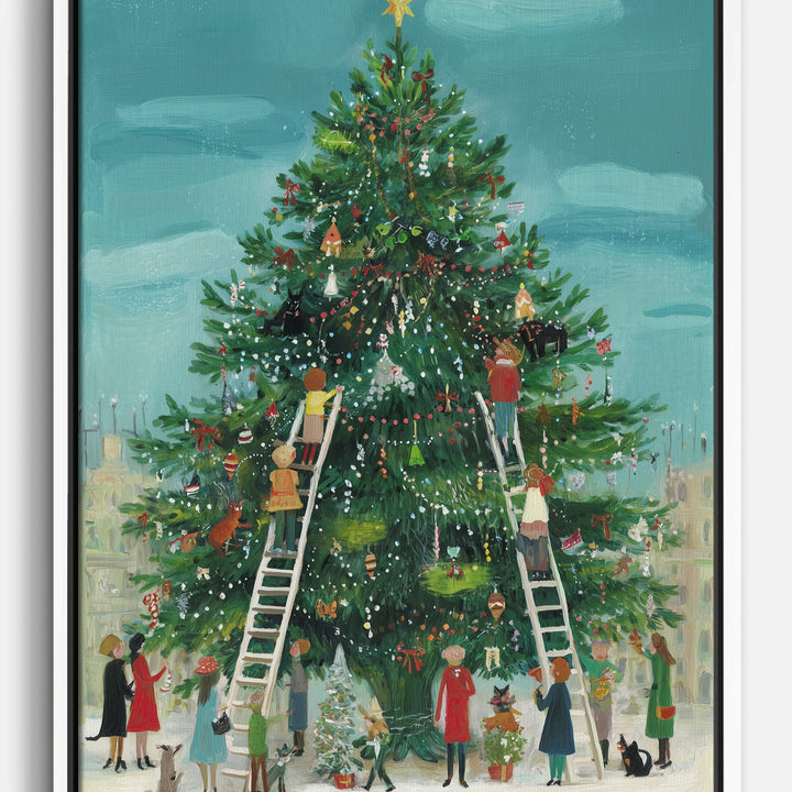 Christmas Tree Canvas Prints