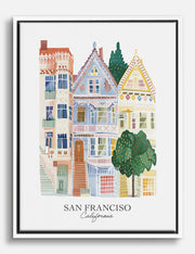 Lienzos de paisajes urbanos vintage