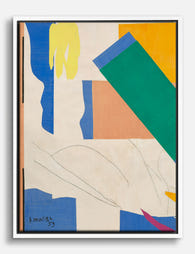 Henri Matisse, Memory of Oceania Canvas Print White