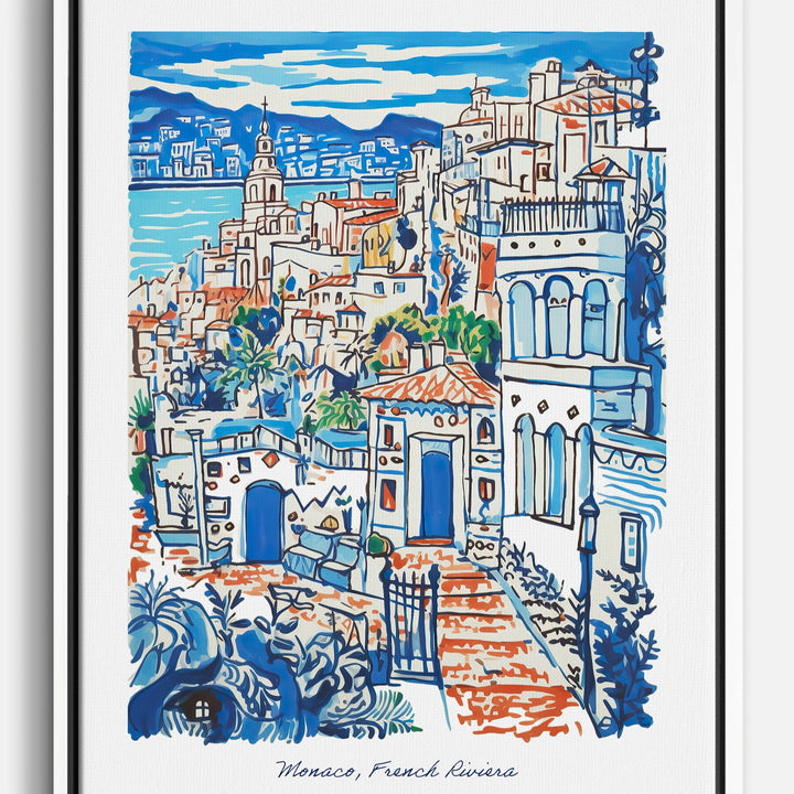 Monaco Canvas Prints
