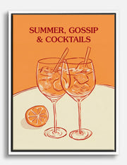 Lienzos de copas y vasos