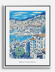 Monaco Canvas Prints