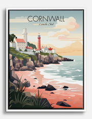 Coastal Village Canvas Prints