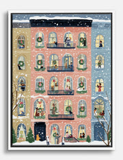 Lienzos de paisajes urbanos vintage