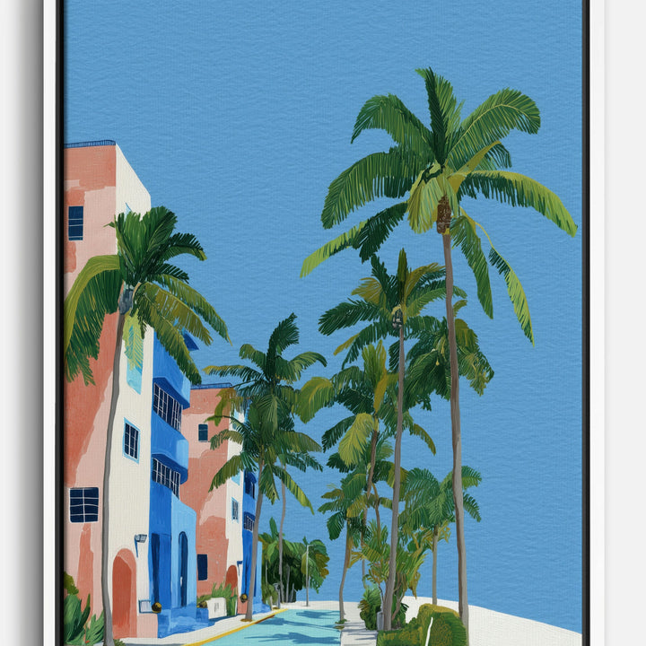 Palmiers Tableaux sur toile