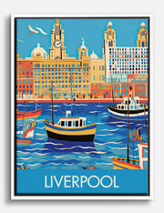 Lienzos de paisajes urbanos vintage