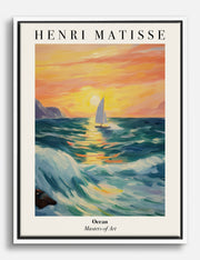 Lienzos de atardecer