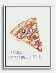 Nostalgische Leinwandbilder