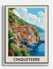 Coastal Village Canvas Prints