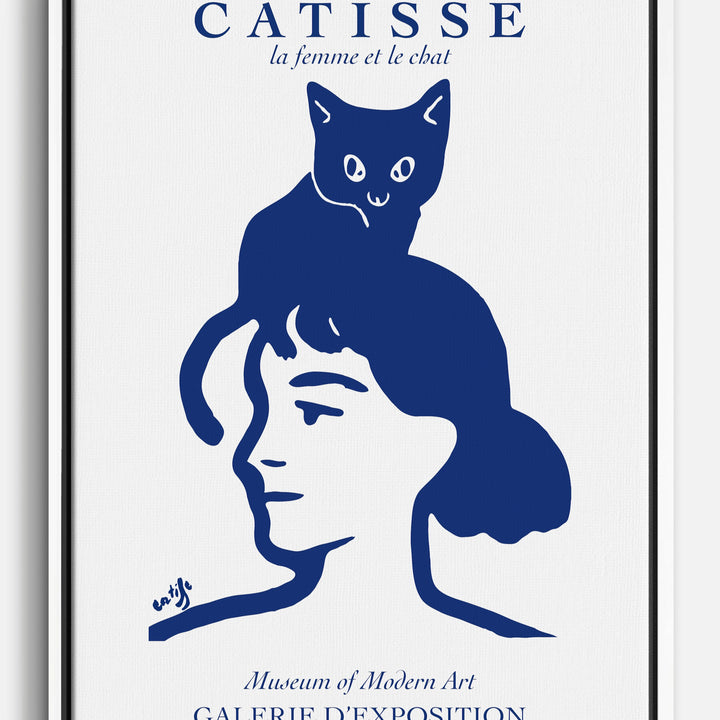 Minimalistische Line Art Leinwandbilder