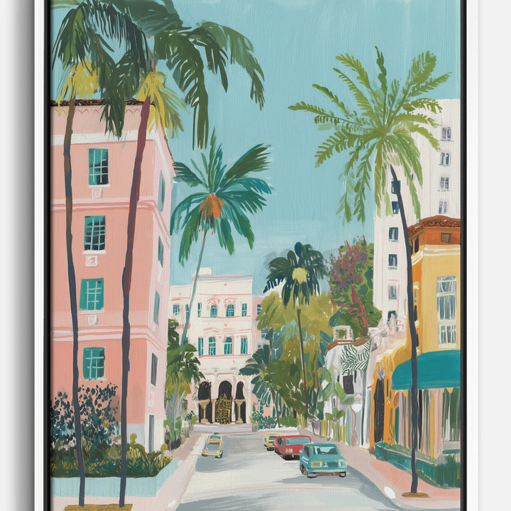 Miami Leinwandbilder