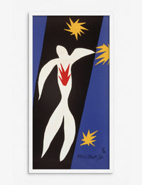 The Fall of Icarus by Henri Matisse Art Print White