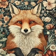 William Morris Fox Art Prints